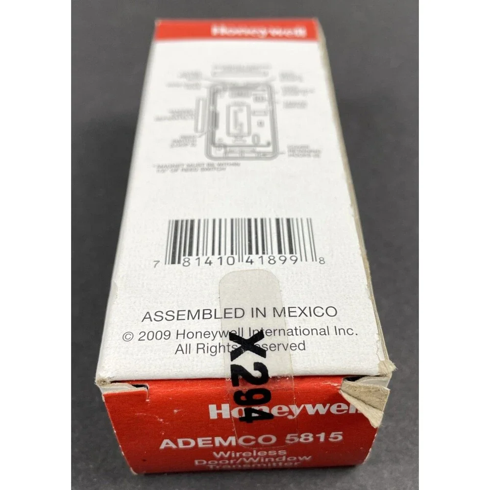 Honeywell 5815 Wireless Door/Window Transmitter Battery, Magnet. New/Sealed